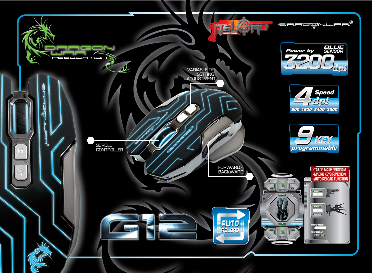 Dragon War ELE-G12 Reload